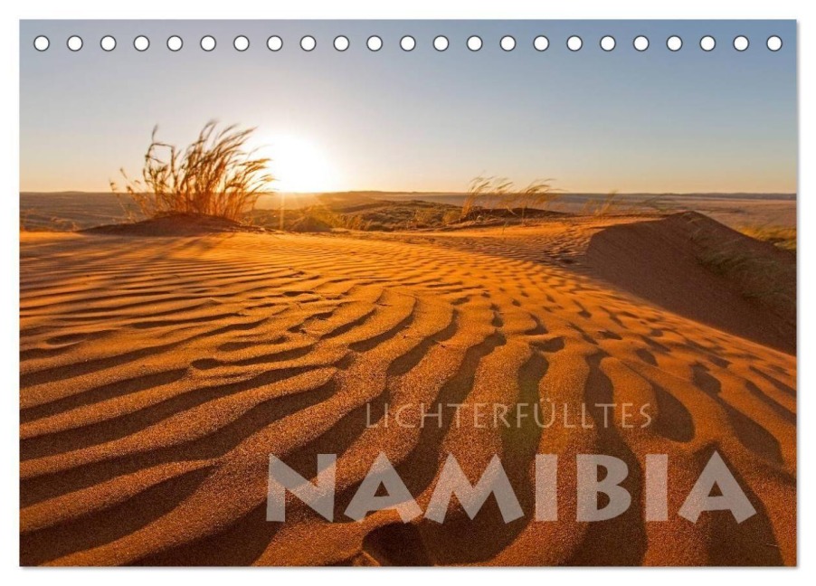 Lichterfülltes Namibia (Tischkalender 2027 DIN A5 quer), CALVENDO Monatskalender - Stephan Peyer