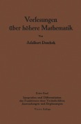 Cover-Bild zum Titel 'Vorlesungen über höhere Mathematik' von 'Adalbert Duschek'