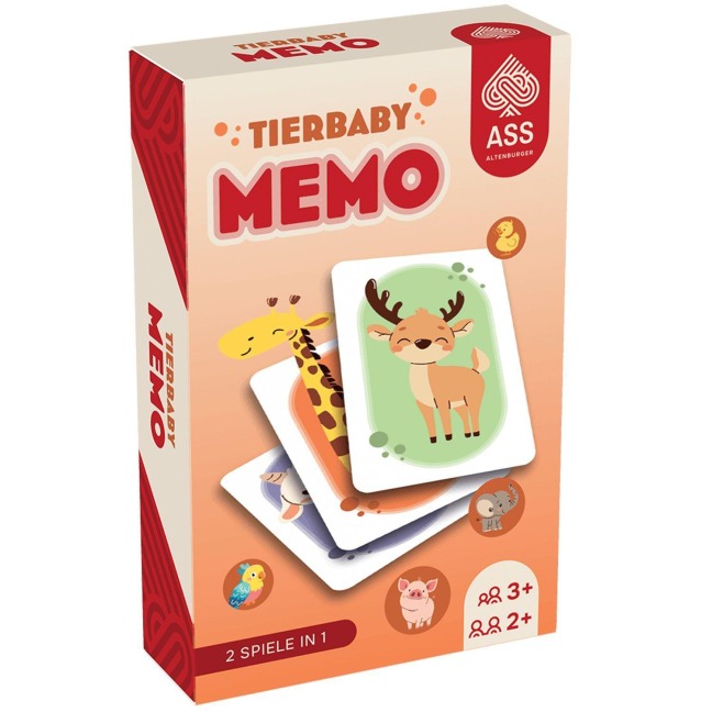 Tierbaby Memo - ASS - Spielkartenfabrik Altenburg GmbH