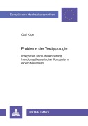 Cover-Bild zum Titel 'Probleme der Texttypologie' von 'Olaf Kron'