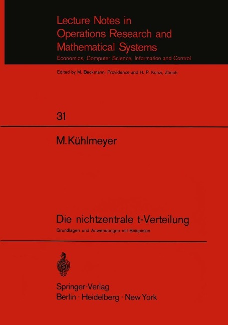 Die nichtzentrale t-Verteilung - Martin Kühlmeyer