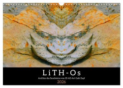 Cover-Bild zum Titel 'LiTH-Os Antlitze des Sandsteins von ID AD Art Gabi Zapf (Wandkalender 2026 DIN A3 quer), CALVENDO Monatskalender' von 'Id AD Art Gabi Zapf'