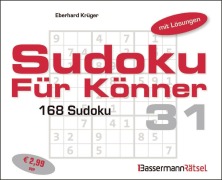 Cover-Bild zum Titel 'Sudoku für Könner 31 (5 Exemplare à 2,99 EUR)' von 'Eberhard Krüger'