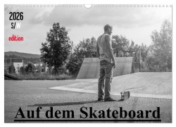 Cover-Bild zum Titel 'Auf dem Skateboard (Wandkalender 2026 DIN A3 quer), CALVENDO Monatskalender' von 'Michael Wenk'