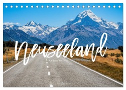 Cover-Bild zum Titel 'Neuseeland - Am Ende der Welt (Tischkalender 2026 DIN A5 quer), CALVENDO Monatskalender' von 'Stefan Becker'