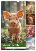 Schwein gehabt (Wandkalender 2025 DIN A3 hoch), CALVENDO Monatskalender - Steffen Gierok-Latniak