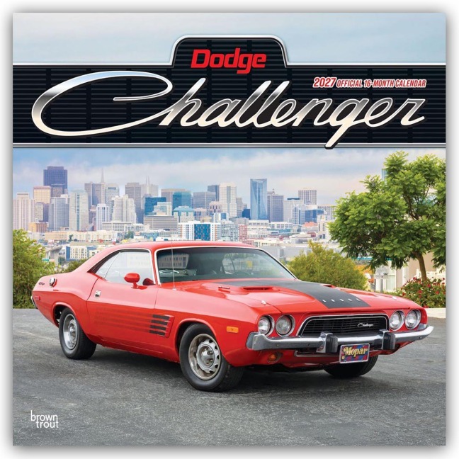 Dodge Challenger 2027 - 16-Monatskalender - Browntrout Publishers
