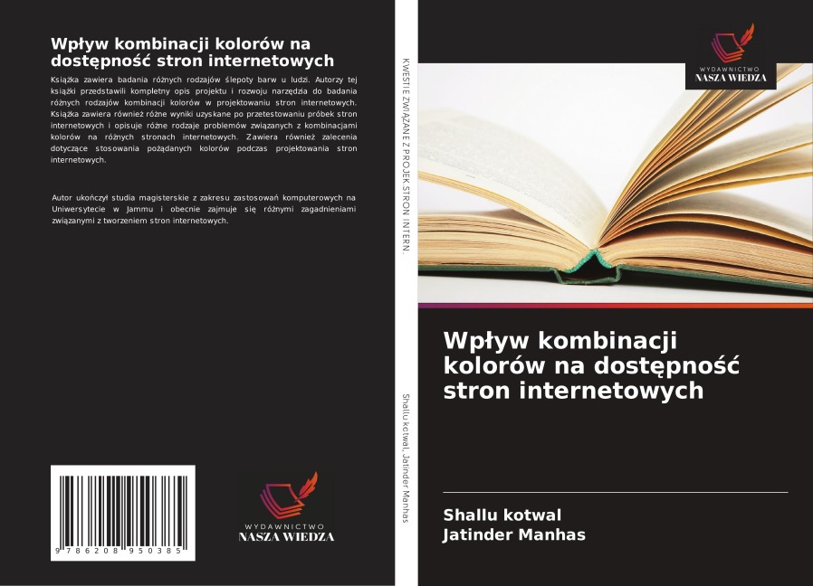 Wp¿yw kombinacji kolorów na dost¿pno¿¿ stron internetowych - Shallu Kotwal, Jatinder Manhas