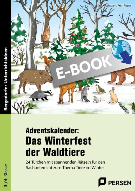 Adventskalender: Das Winterfest der Waldtiere - Klara Kirschbaum, Ruth Rieper