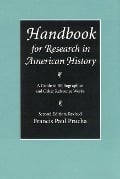 Handbook for Research in American History - Francis Paul Prucha