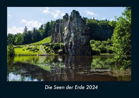 Die Seen der Erde 2024 Fotokalender DIN A4 - Tobias Becker