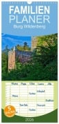 Cover-Bild zum Titel 'Familienplaner 2026 - Burg Wildenberg mit 5 Spalten (Wandkalender, 21 x 45 cm) CALVENDO' von 'Siegfried Kreuzer'