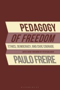 Cover-Bild zum Titel 'Pedagogy of Freedom' von 'Paulo Freire'