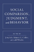Cover-Bild zum Titel 'Social Comparison, Judgment, and Behavior' von ''