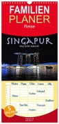 Cover-Bild zum Titel 'Familienplaner 2027 - Singapur. Tag und Nacht mit 5 Spalten (Wandkalender, 21 x 45 cm) CALVENDO' von 'Robert Styppa'