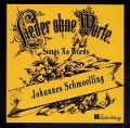 Cover-Bild zum Titel 'Lieder Ohne Worte' von 'Johannes Schmoelling'