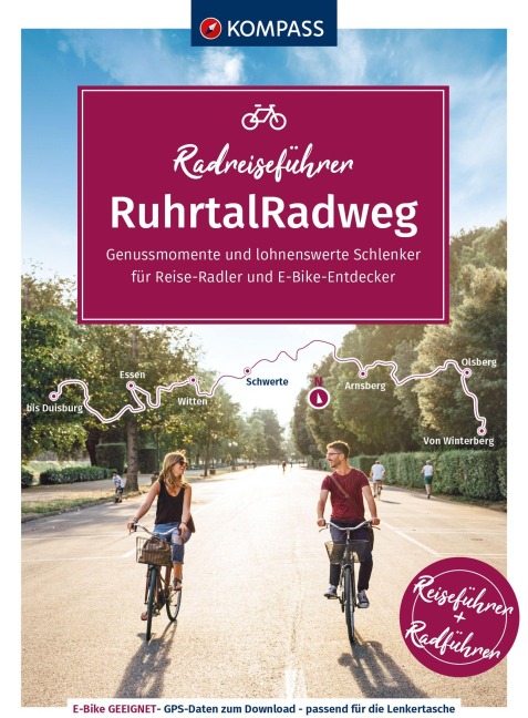 KOMPASS Radreiseführer RuhrtalRadweg - Raphaela Moczynski