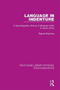 Cover-Bild zum Titel 'Language in Indenture' von 'Rajend Mesthrie'