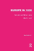 Cover-Bild zum Titel 'Europe in 1830' von 'Clive H. Church'