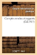 Cover-Bild zum Titel 'Comptes Rendus Et Rapports' von 'Congres Int de Genetique'