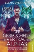 Cover-Bild zum Titel 'Der verbotene Vertrag des Alphas' von 'Elena Everhart'