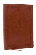Cover-Bild zum Titel 'KJV Giant Print End-Of-Verse Reference Bible, Brown Leathersoft, Red Letter, Comfort Print' von 'Thomas Nelson'