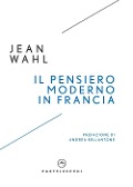 Cover-Bild zum Titel 'Il pensiero moderno in Francia' von 'Jean Wahl'
