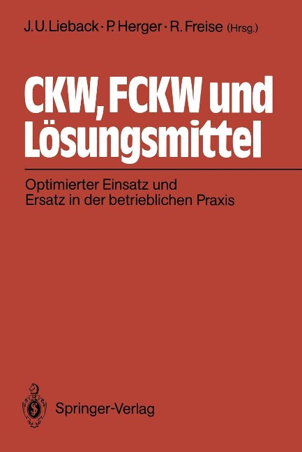 CKW, FCKW und Lösungsmittel - 