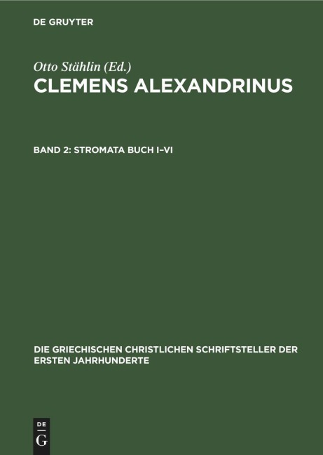 Stromata Buch I-VI - 