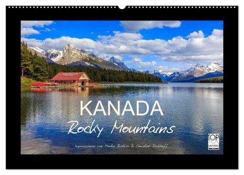KANADA - Rocky Mountains (Wandkalender 2024 DIN A2 quer), CALVENDO Monatskalender - Martin Büchler Und Christine Berkhoff