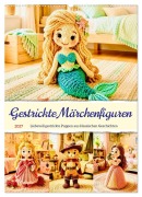 Cover-Bild zum Titel 'Gestrickte Märchenfiguren (Wandkalender 2027 DIN A2 hoch), CALVENDO Monatskalender' von 'Steffani Lehmann'