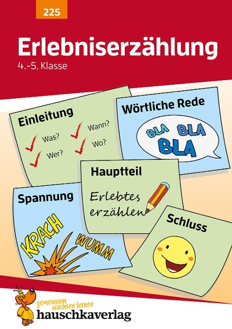 Erlebniserzählung. Aufsatz 4./5. Klasse, A5-Heft - Gerhard Widmann