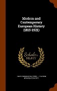 Cover-Bild zum Titel 'Modern and Contemporary European History (1815-1921)' von 'James Thomson Shotwell, J Salwyn Schapiro'