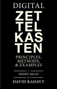 Cover-Bild zum Titel 'Digital Zettelkasten' von 'David Kadavy'