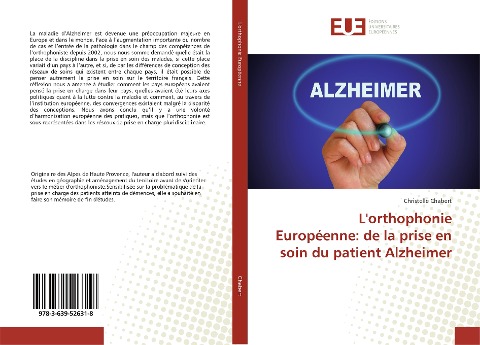 L'orthophonie Européenne: de la prise en soin du patient Alzheimer - Christelle Chabert
