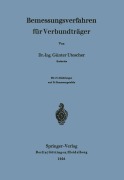 Cover-Bild zum Titel 'Bemessungsverfahren für Verbundträger' von 'Günter Utescher'