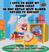 Cover-Bild zum Titel 'I Love to Keep My Room Clean' von 'Shelley Admont, Kidkiddos Books'