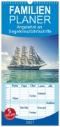 Cover-Bild zum Titel 'Familienplaner 2027 - Angelehnt an Segelkreuzfahrtschiffe mit 5 Spalten (Wandkalender, 21 x 45 cm) CALVENDO' von 'Torsten Irmer'