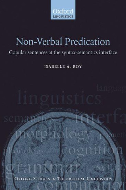 Nonverbal Predication - Isabelle Roy