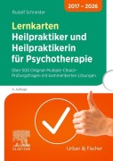 Cover-Bild zum Titel 'Lernkarten Heilpraktiker und Heilpraktikerin für Psychotherapie 2017 bis 2026' von 'Rudolf Schneider'