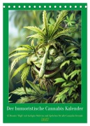 Cover-Bild zum Titel 'Der humoristische Cannabis Kalender (Tischkalender 2027 DIN A5 hoch), CALVENDO Monatskalender' von 'Peter Rübsamen - www. crazyartpics. com'