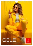 Cover-Bild zum Titel 'Gelb, die lebendige Farbe (Wandkalender 2026 DIN A4 hoch), CALVENDO Monatskalender' von 'Peter Roder'