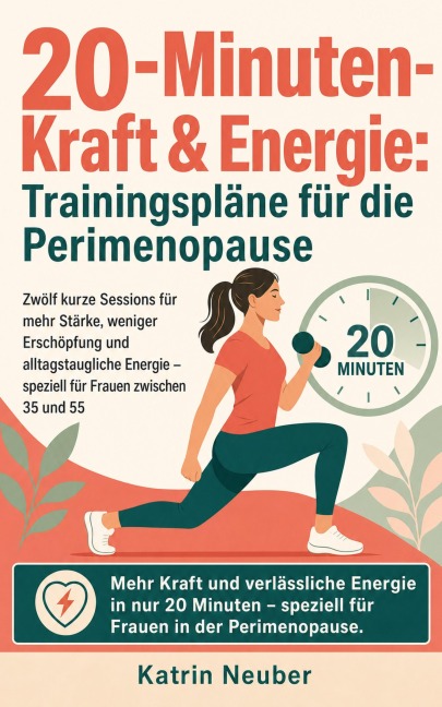 20-Minuten-Kraft & Energie: Trainingspläne für die Perimenopause - Katrin Neuber