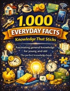 Cover-Bild zum Titel '1,000 everyday facts - knowledge that sticks' von 'Dominik Mikulaschek'