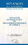 Cover-Bild zum Titel 'Mélanges en l'honneur de Babacar Kanté' von 'Sall, Fall'