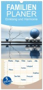 Familienplaner 2026 - Einklang und Harmonie mit 5 Spalten (Wandkalender, 21 x 45 cm) CALVENDO - Cathrin Illgen