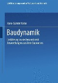 Cover-Bild zum Titel 'Baudynamik' von 'Hans-Günter Natke'