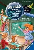 Die Jagd nach dem magischen Detektivkoffer 6: Schurken in der Schule. Erstlesebuch ab 7 Jahren für Jungen und Mädchen - Lesenlernen mit Krimirätseln - Cally Stronk