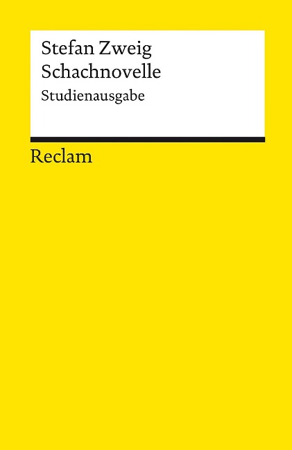 Schachnovelle - Stefan Zweig