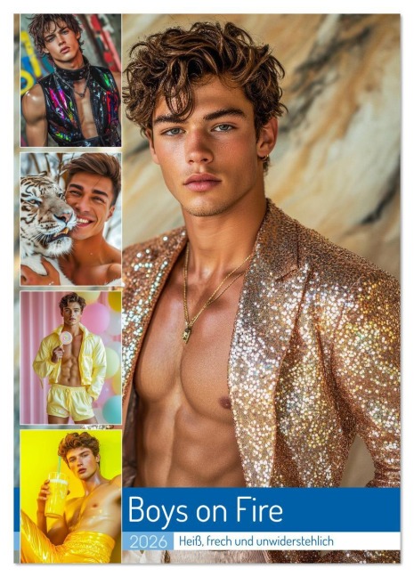 Boys on Fire (Tischkalender 2026 DIN A5 hoch), CALVENDO Monatskalender - Steffen Gierok-Latniak Boys on Fire (Tischkalender 2026 DIN A5 hoch), CALVENDO Monatskalender - Steffen Gierok-Latniak